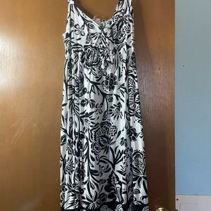 Knox Rose Monochrome Floral Dress